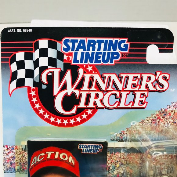 Vintage Starting Lineup Ward Burton Figure Winners Circle 1997 With Card New - Picture 3 of 10